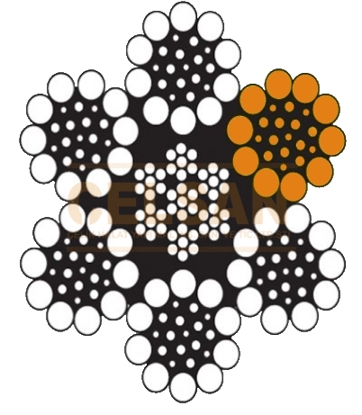 6 x 19 Çelik Özlü Çelik Halat